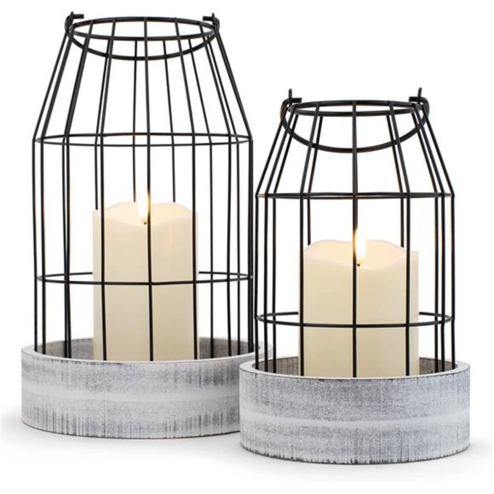 Rustic Farmhouse Lantern Decor -Stylish Decorative Lanterns for Your Living Room